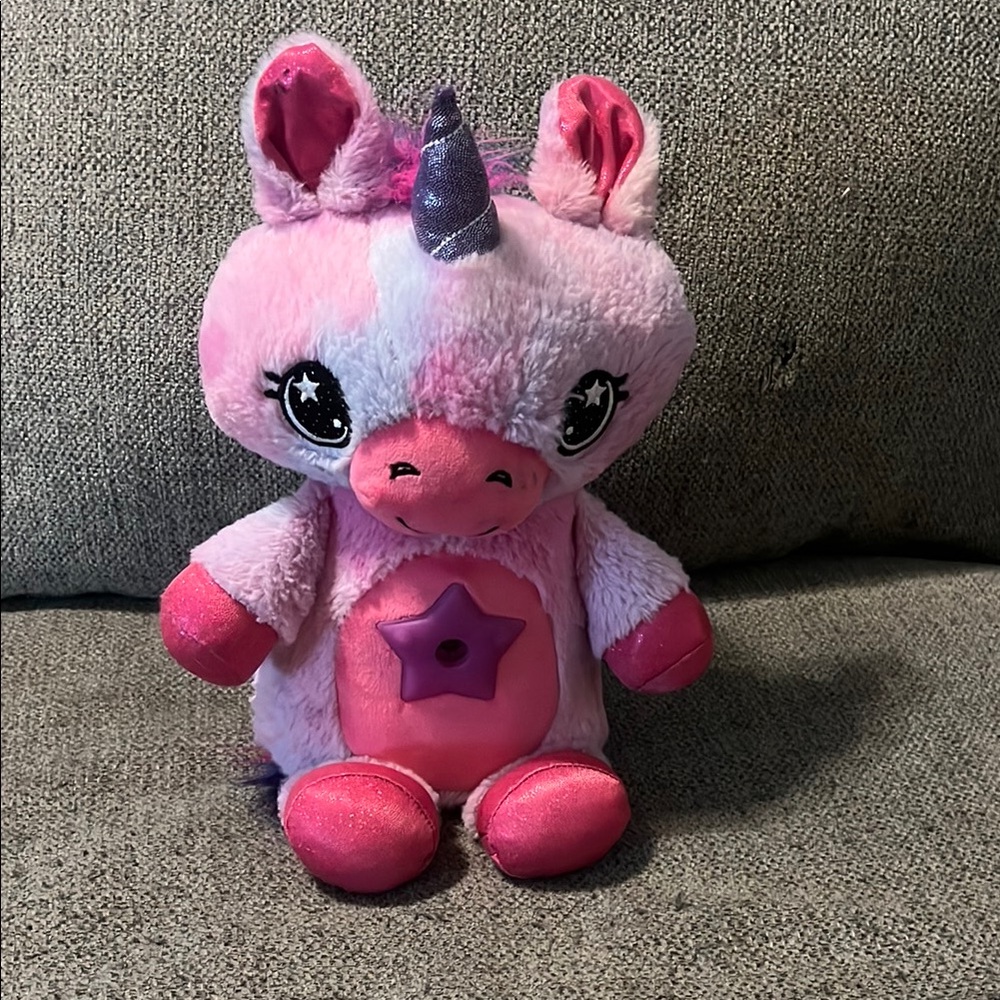 Pink Unicorn Plush Toy